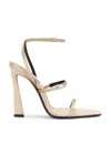 Saint Laurent Lydia Sandal In Partridge Pink
