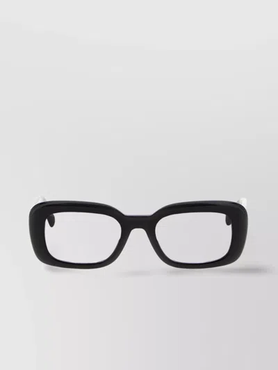 Saint Laurent 'm130' Rectangular Frame Sunglasses