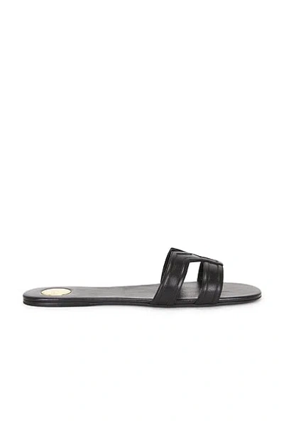 Saint Laurent Mabrouka Slide In Black