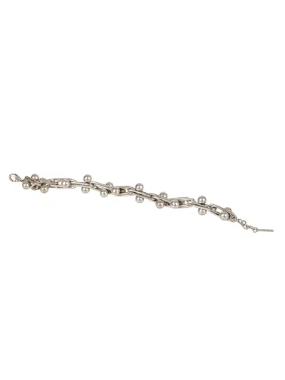 Saint Laurent Maillons Bracelet In Silver