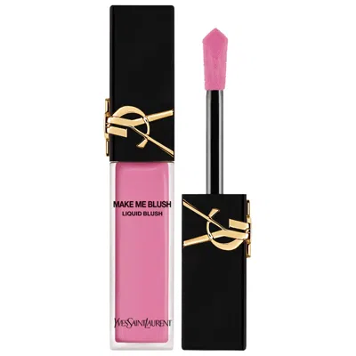 SAINT LAURENT MAKE ME BLUSH 12H BLURRING LIQUID BLUSH 66 FUCHSIA FLING 0.51 OZ / 15 ML