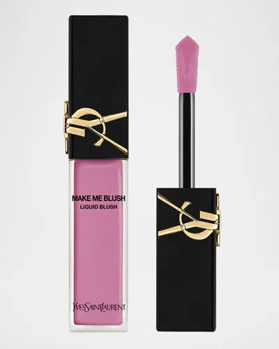 Saint Laurent Make Me Blush Blurring Liquid Blush In 66 Fuchsia Fling