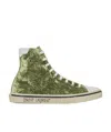 Saint Laurent Sneakers In Green