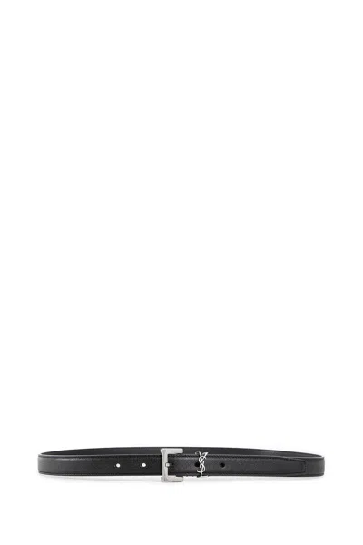 Saint Laurent Man Black Belts
