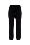 Saint Laurent Glossy-finish Track Pants In Blue