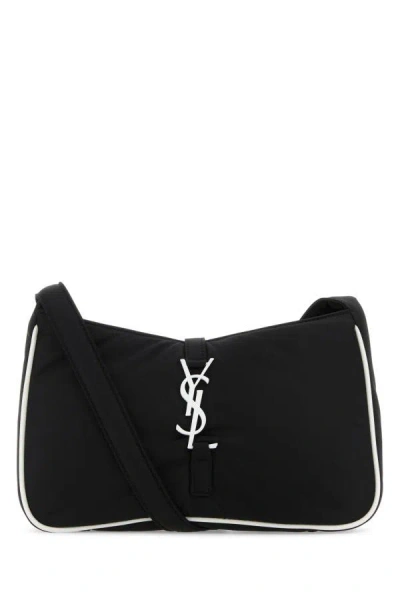 Saint Laurent Man Black Econylâ® Le 5 Ã€ 7 Shoulder Bag