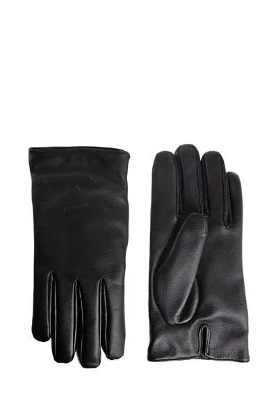 Saint Laurent Man Black Gloves