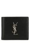 Saint Laurent Man Wallet Man Black Wallets In Black
