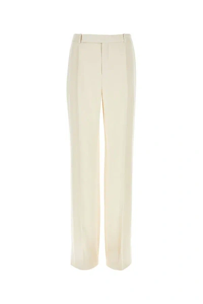 Saint Laurent Pants In White