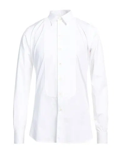 Saint Laurent Man Shirt White Size 17 Cotton