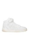 Saint Laurent Lax High-top Sneakers In White