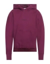 Saint Laurent Man Sweatshirt Purple Size M Cotton, Acetate, Viscose, Polyester