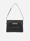 Saint Laurent Small Manhattan Shoulder Bag In Black