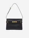 Saint Laurent Small Manhattan Shoulder Bag In Black
