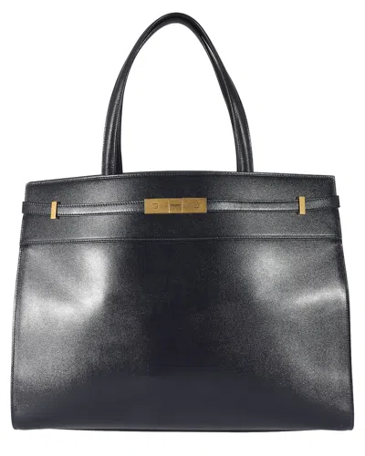 Saint Laurent Manhattan Medium Leather Tote