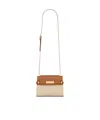 Saint Laurent Manhattan Mini Shoulder Bag In Nude