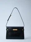 Saint Laurent Manhattan Shoulder Bag In Black