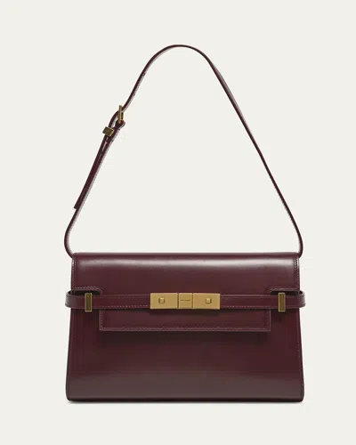 Saint Laurent Men's New City Grained Leather Camera Bag