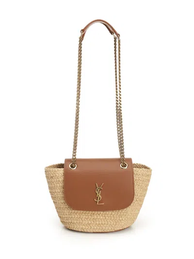 Saint Laurent Manon Crossbody Bags Brown