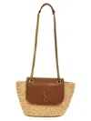 Saint Laurent Manon Mini Shoulder Bags Brown