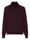 Saint Laurent Wool Sweater With Turtleneck In Black