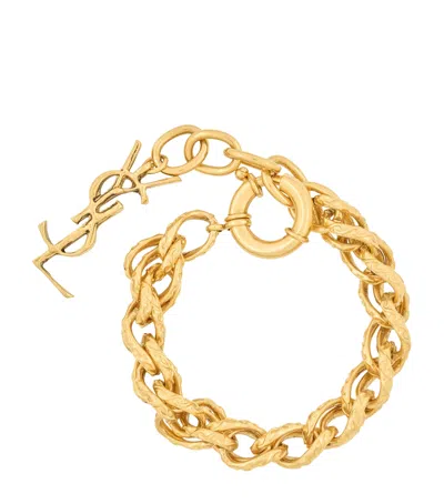 SAINT LAURENT MARTELEE CHAIN BRACELET