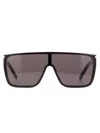 Saint Laurent Mask Frame Sunglasses In Multi
