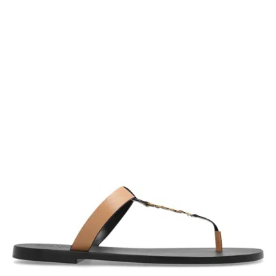 Saint Laurent Masoil Vintage Men's Slides In Brown