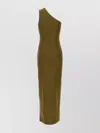 Saint Laurent Maxi One-shoulder Dress Fitted Silhouette