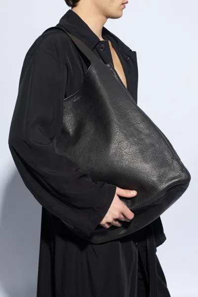 Saint Laurent Maxi Shopper Bag In Black