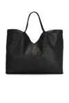 Saint Laurent Maxi Y Tote In Black