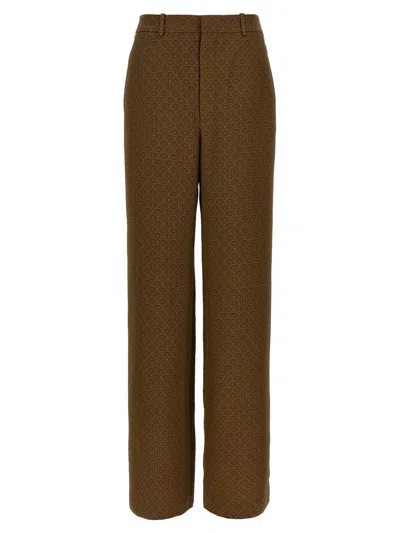 SAINT LAURENT SAINT LAURENT 'MEDAGLIONI' TWILL PANTS
