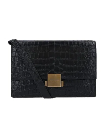 Saint Laurent Medium Bellechasse Shoulder Bag In Black