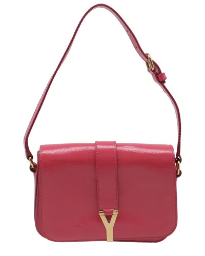 Saint Laurent Medium Chyc Flap Bag (authentic Pre-loved) In Red