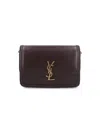 Saint Laurent Medium Crossbody Bag "solferino" In Brown