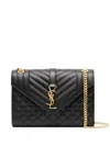 Saint Laurent Medium Envelope Bag In Schwarz