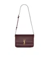 Saint Laurent Medium Solferino Satchel In Red