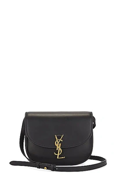 Pre-owned Saint Laurent Medium Kaia Monogramme Bag In Nero