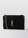 Saint Laurent Kate Medium Reversible Ysl Crossbody Bag In Suede And Smooth Leather