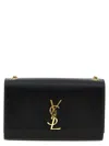 Saint Laurent Medium 'kate' Shoulder Bag In Black