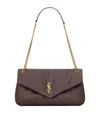 Saint Laurent Medium Lambskin Calypso Shoulder Bag In Pink
