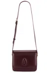 Saint Laurent Medium Le 61 Besace Bag In Burgundy