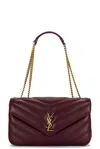Saint Laurent Cherry Loulou Medium Shoulder Bag