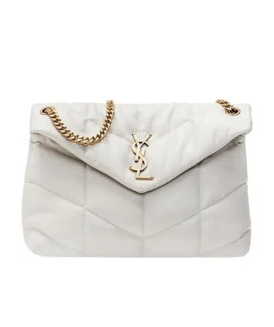 SAINT LAURENT SAINT LAURENT MEDIUM LOULOU QUILTED PUFFER SHOULDER BAG