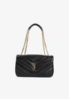 Saint Laurent Medium Loulou Quilted Leather Crossbody Bag