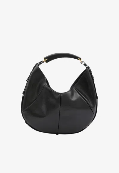 Saint Laurent Medium Mombasa Hobo Bag In Black