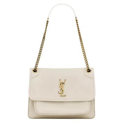 Pre-owned Saint Laurent Medium Niki Chain Bag 'soft Cream'