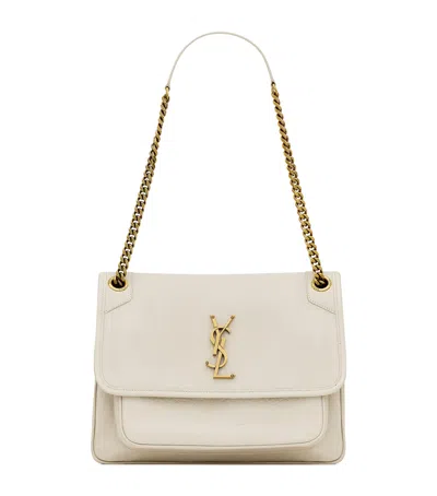 Saint Laurent Medium Niki Flap Bag In White