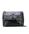 Saint Laurent Medium Niki Shoulder Bag In Black