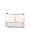 Saint Laurent Medium 'niki' Shoulder Bag In Cream